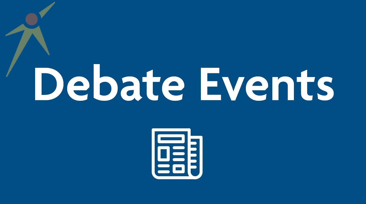 Debate-Events | National Speech & Debate Association