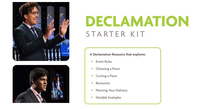 Declamation Starter Kit
