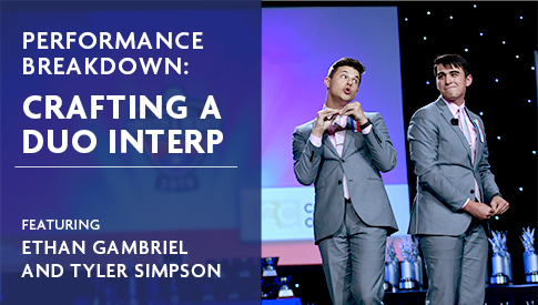 Performance Breakdown: Crafting A DUO Interp Featuring Ethan Gambriel and Tyler Simpson