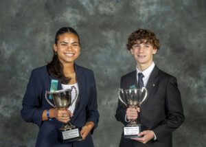 Mathis Rothschild & Gabriella Otero from American Heritage Broward MS in Florida Coached by Joele Denis, Charese Folks, Ryan Levesque, Spencer Orlowski, and Thadeus Smith