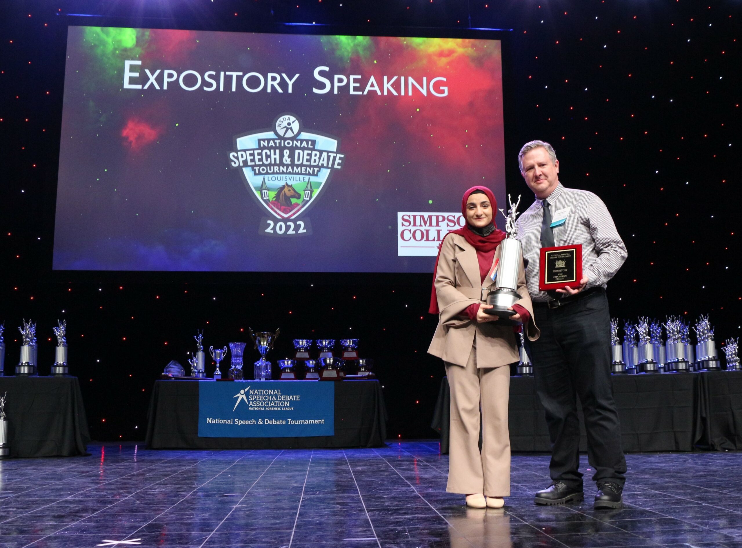 2022 National Speech & Debate Tournament Expository Speaking Champion