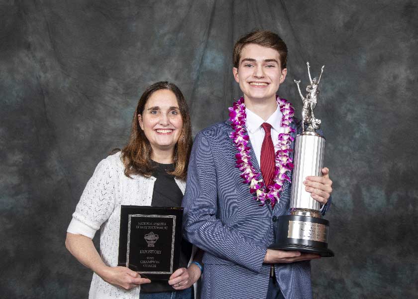 2026 National Tournament Congressional Debate Champion