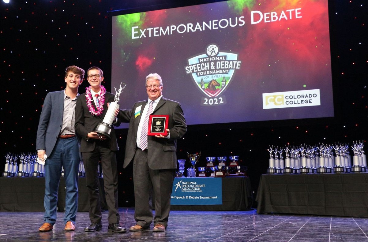 2022 National Speech & Debate Tournament Extemp Debate Champion