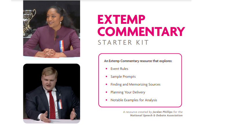 Extemp Commentary Starter Kit