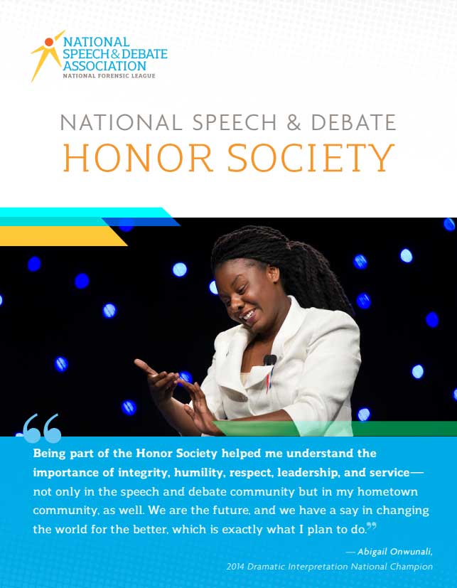 Honor Society Flyer