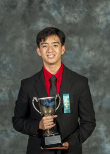 Apollo Meneses from Parks Junior High in California Coached by Adriena Toghia, Amelia Burns, and Mariela Garcia-Alvarado