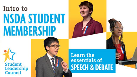 Intro to NSDA Student Membership