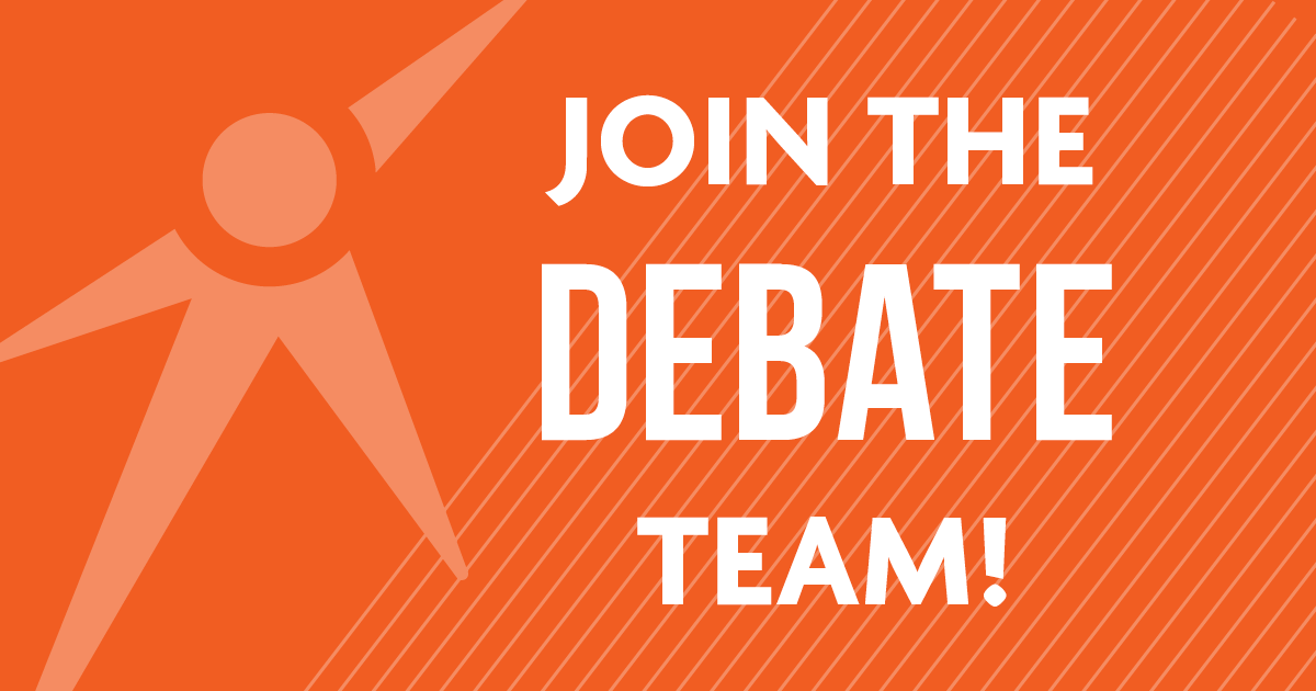 Join the Debate Team!