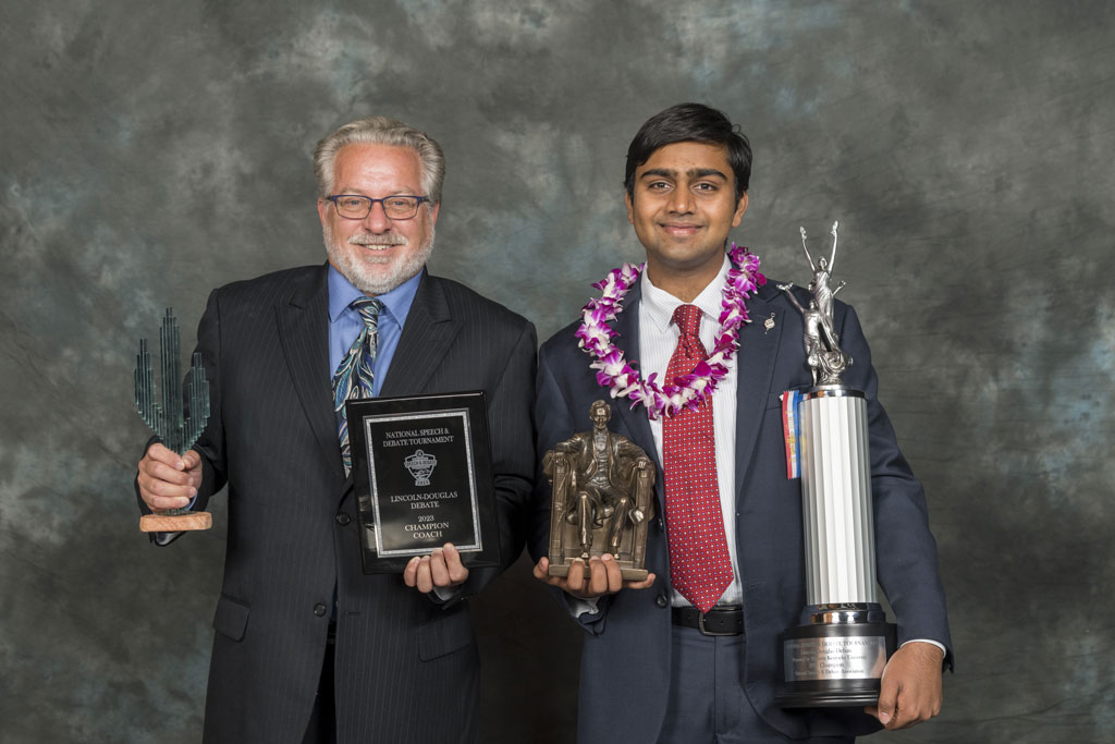 Eshan Velidandla from Leland High School in California
Coached by Chris Wardner