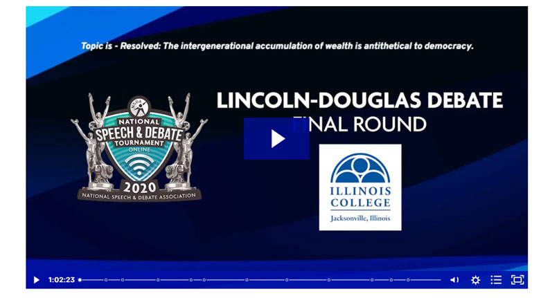 Lincoln-Douglas Debate Final Round