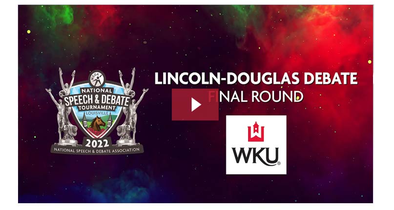 Lincoln-Douglas Final Round 2022