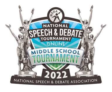 National Speech and Debate Online Middle School Tournament 2022