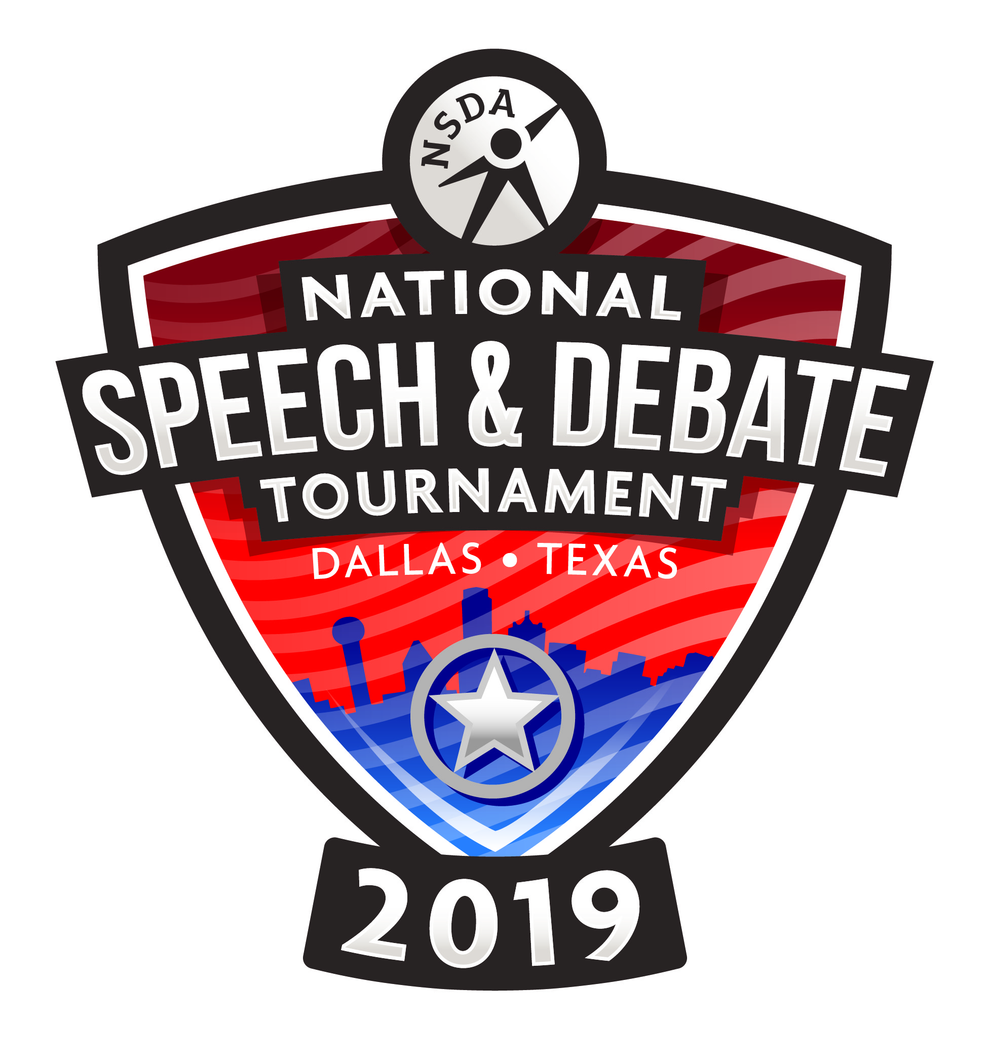 Nationals 2019 Lapel Pin National Speech & Debate Association