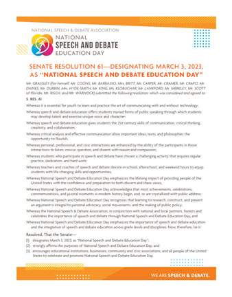 NSDE Day 2023 Resolution