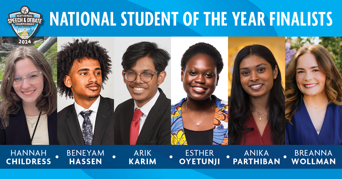 National Student of the Year Finalists