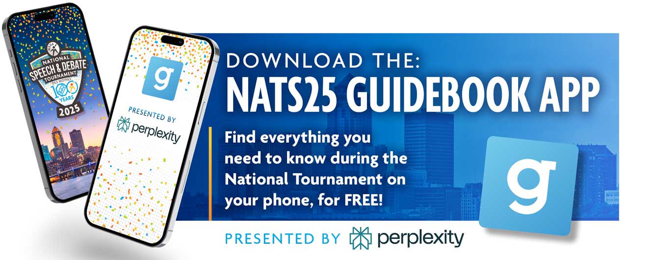 Download the NATS25 Guidebook App