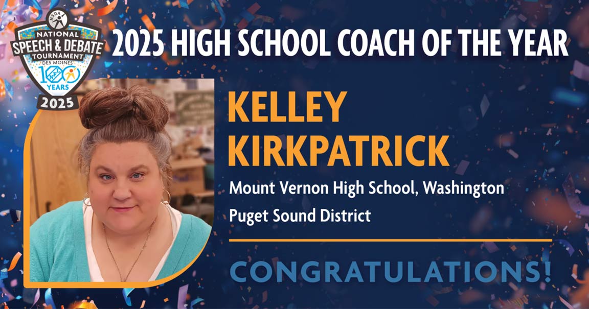 2025 High School Coach Of The Year - Kelley Kirkpatrick: Mount Vernon High School, Washington Puget Sound District 2025 High School Coach Of The Year - Kelley Kirkpatrick: Mount Vernon High School, Washington Puget Sound District