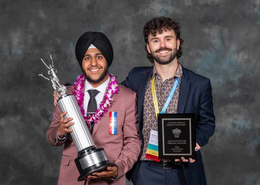 Angad Singh from Bellarmine College Prep, CA<br />
