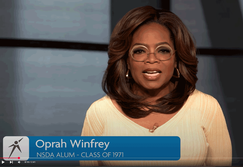 Oprah Winfrey Shares Her Speech and Debate Memories
