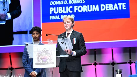 Public Forum Final Round Videos