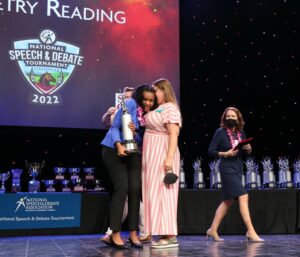 2022 National Speech & Debate Tournament Poetry Champion