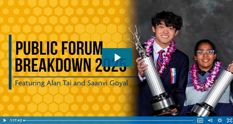 Public Forum Breakdown