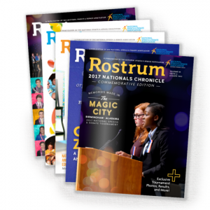 Rostrum Magazine Covers