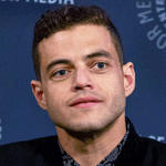 Rami Malek: Attribution: Dominick D, CC BY 2.0 <https://creativecommons.org/licenses/by/2.0>, via Wikimedia Commons 