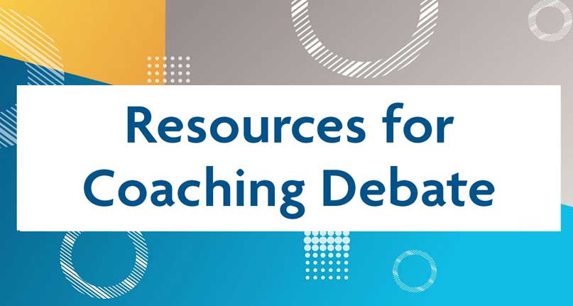 Resources for Coaching Debate