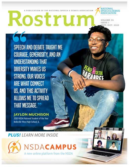 Rostrum:  Volume 95, Issue 1 Sept/Oct 2020