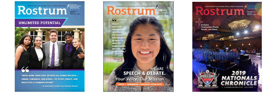 Rostrum Magazine Covers Rostrum Magazine Covers