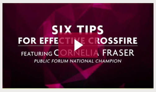 Six Tips for Effective Crossfire