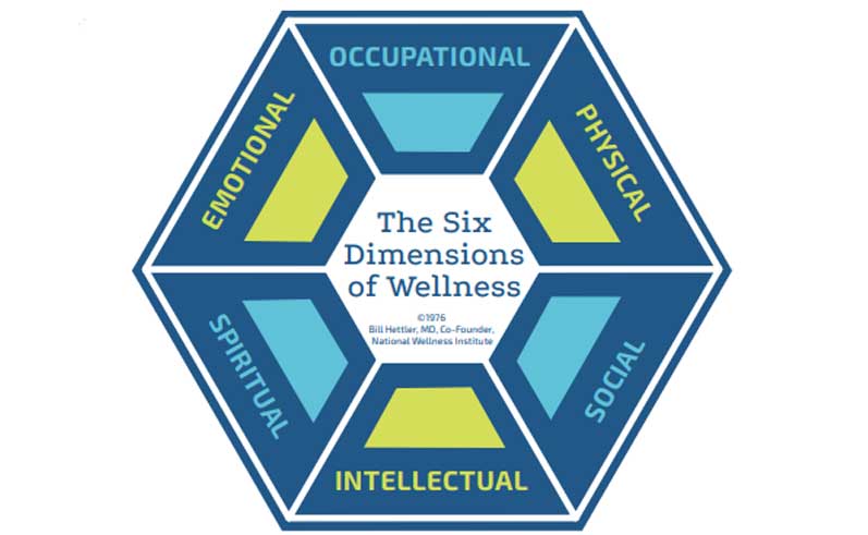 The Six Dimensions of Wellness Model