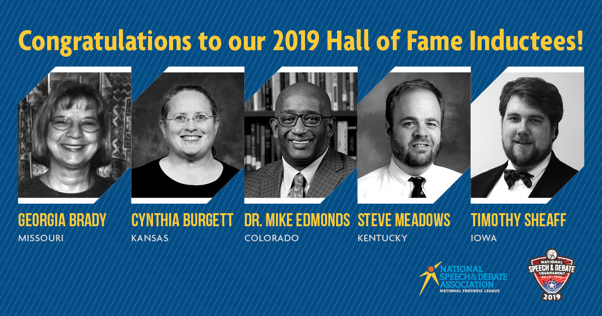 2019 Inductees 2019 Inductees