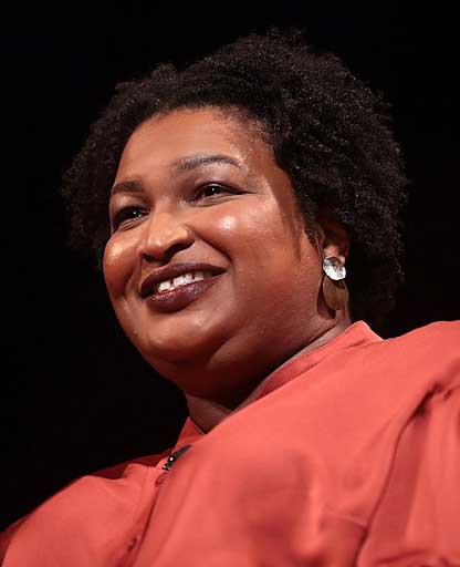 Stacey Abrams, Attribution: Gage Skidmore, CC BY-SA 3.0 , via Wikimedia Commons