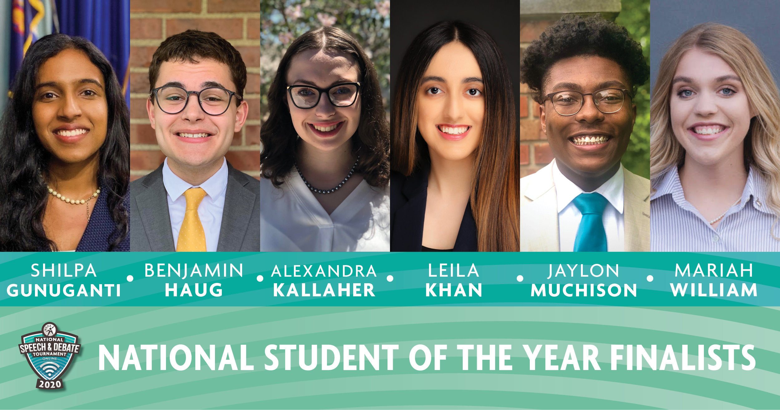 2020 Student of the Year Finalists 2020 Student of the Year Finalists