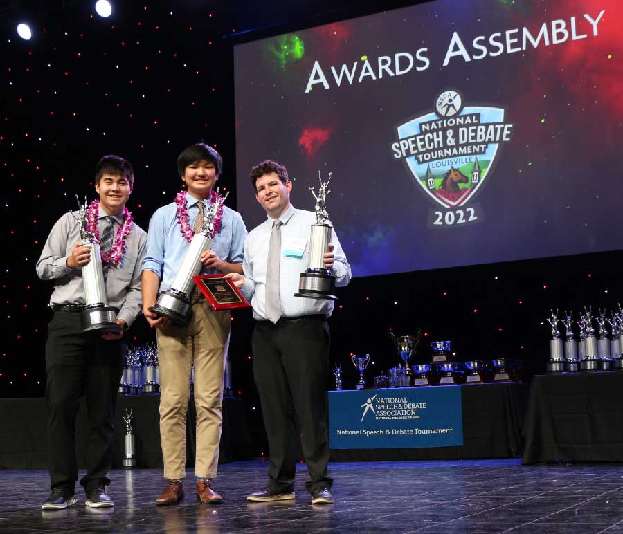 Left to right: Zach Willingham, Jiyoon Park, and Tim Ellis