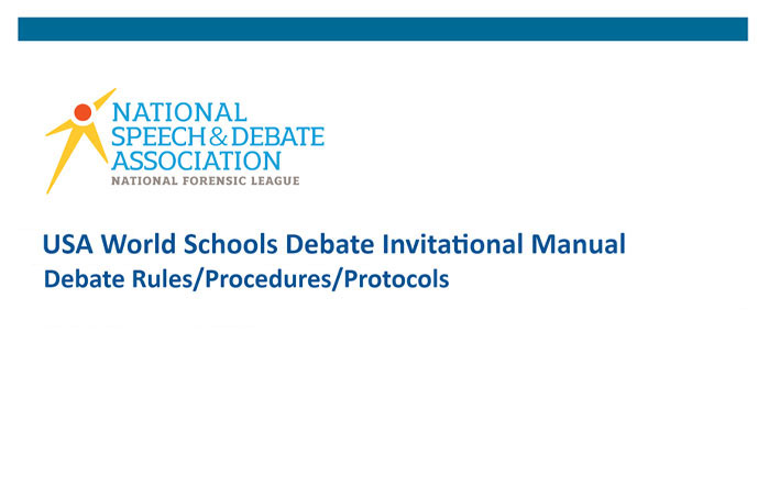 World Schools Manual