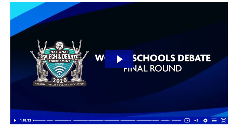 World Schools Debate