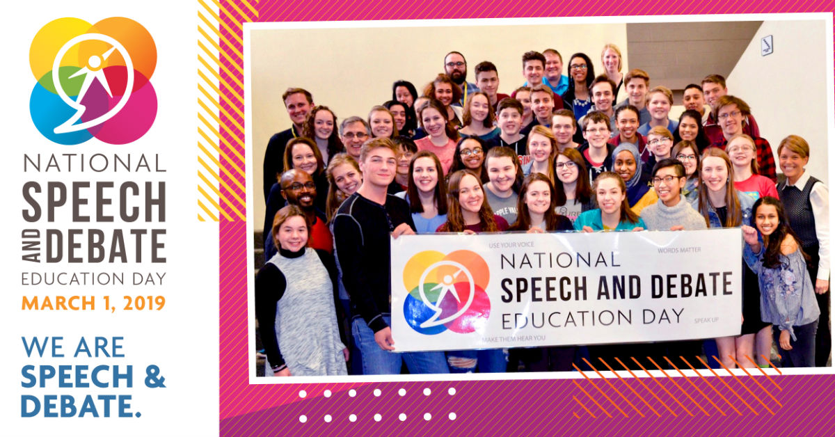 National Speech and Debate Education Day | National Speech & Debate